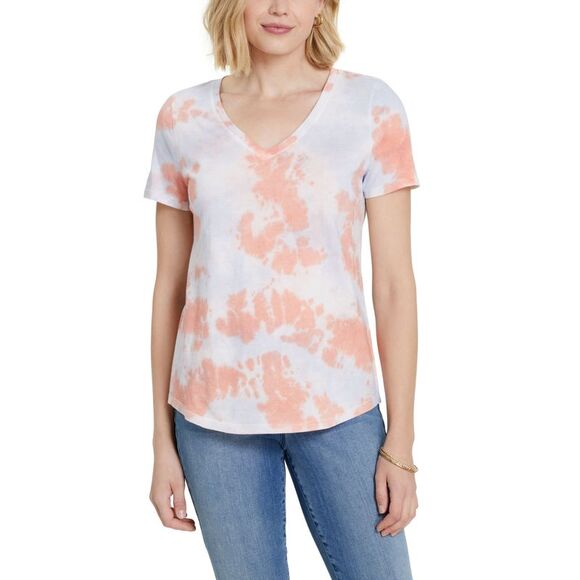 Style & Co. Tops - Style & Co Cotton Printed V Neck T-Shirt